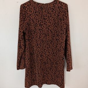Stylish Brown and Black Women's Dress